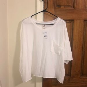 NWT Cropped Free People Shirt